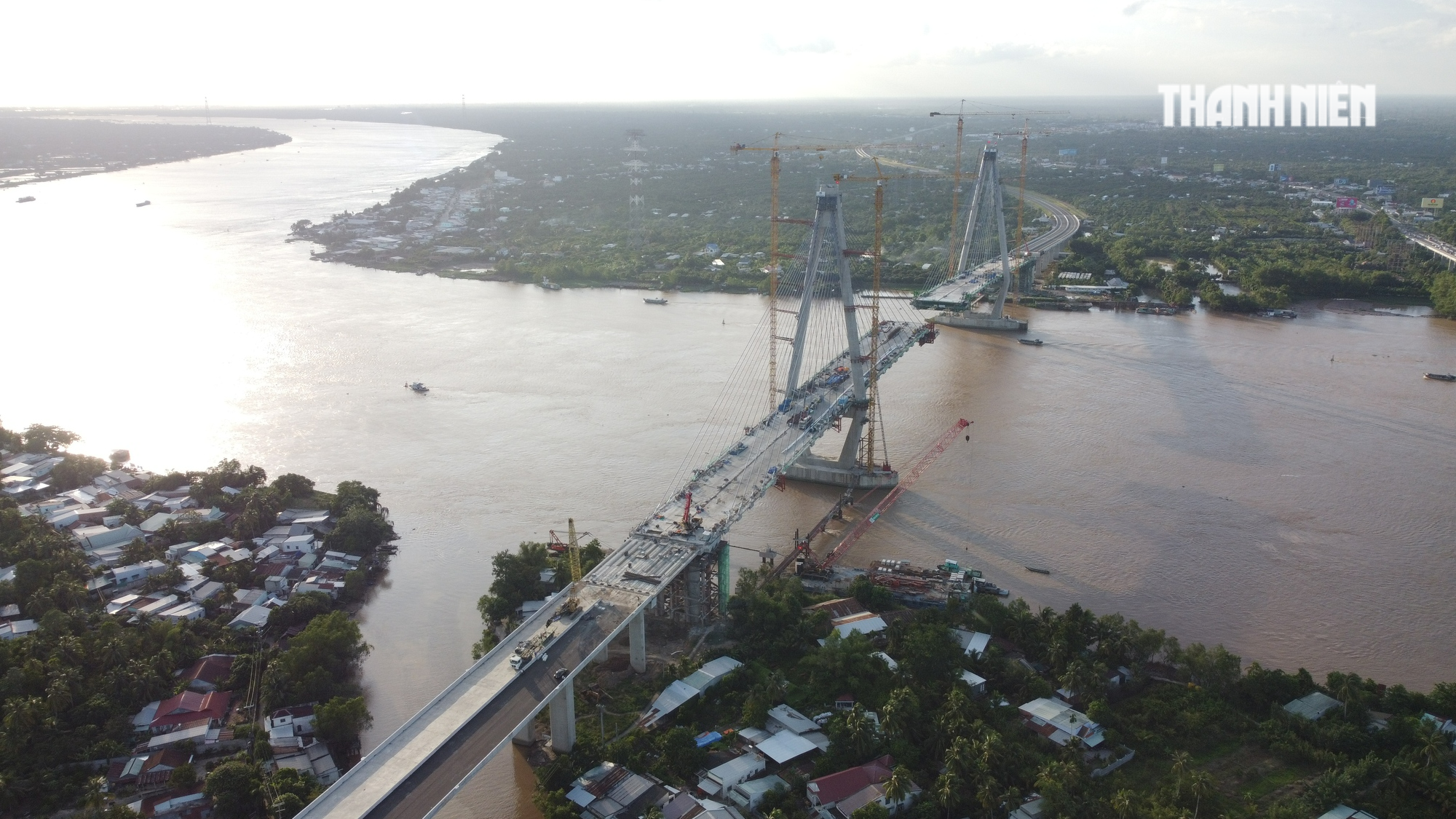 Cầu Mỹ Thuận 2 vượt khó để hợp long vào giữa tháng 10 - Ảnh 13.