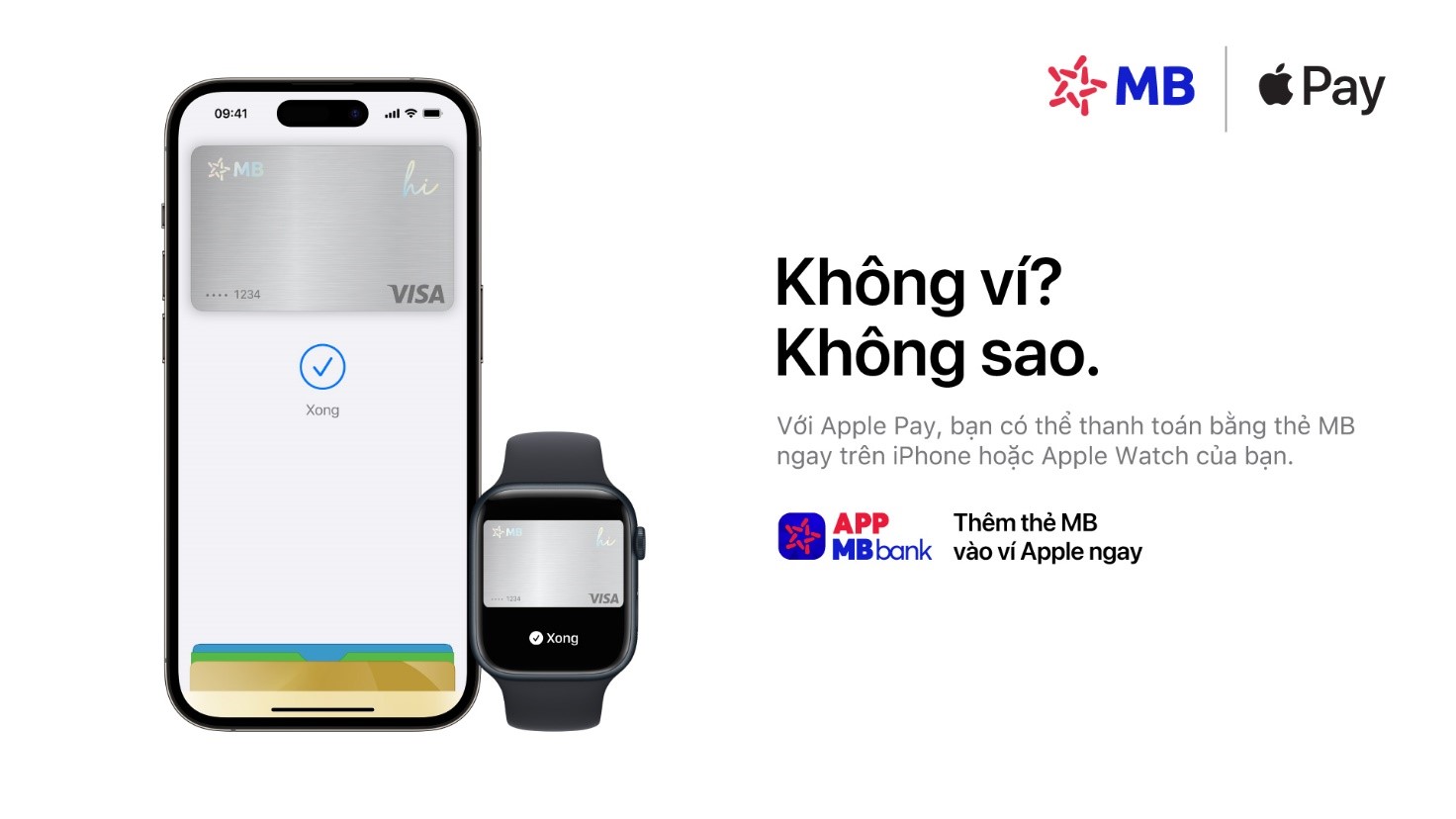 Ngân hàng TMCP Quân Đội (MB) giới thiệu Apple Pay đến khách hàng
