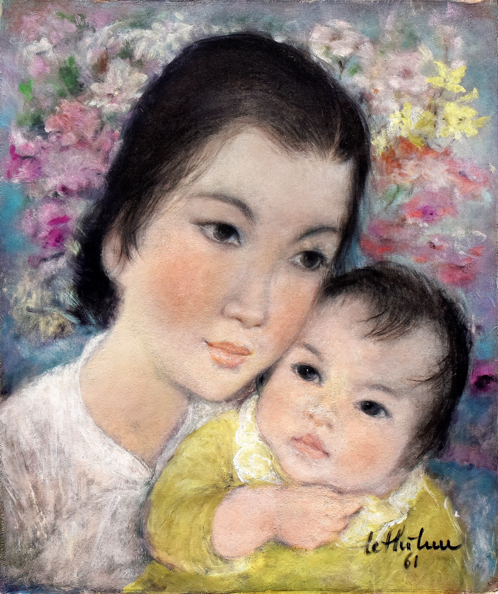 Teruggave van verloren Indochinese schilderijen aan hun thuisland - Foto 2. Hồi hương tranh Đông Dương lưu lạc - Ảnh 2.