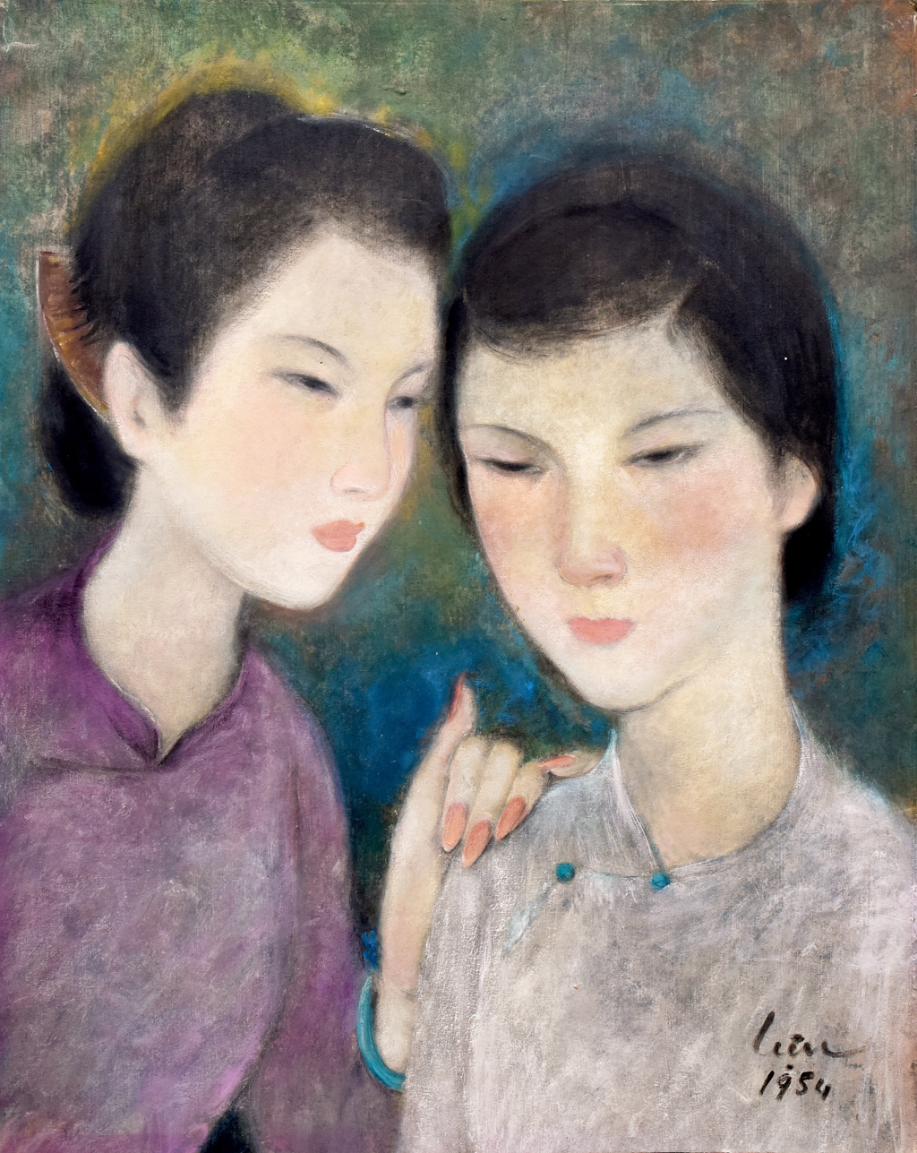 Teruggave van verloren Indochinese schilderijen - Foto 3. Hồi hương tranh Đông Dương lưu lạc - Ảnh 3.