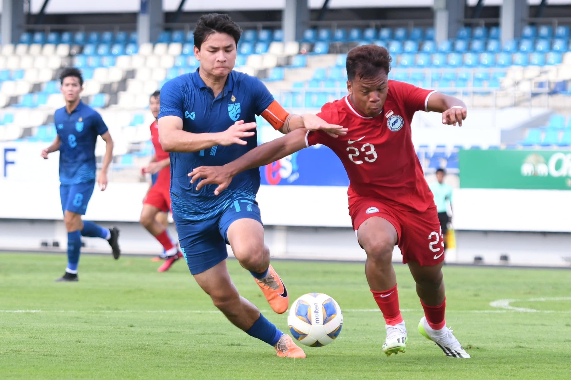 U.23 Thái Lan thắng đối thủ của U.23 Việt Nam ở vòng loại châu Á - Ảnh 1.