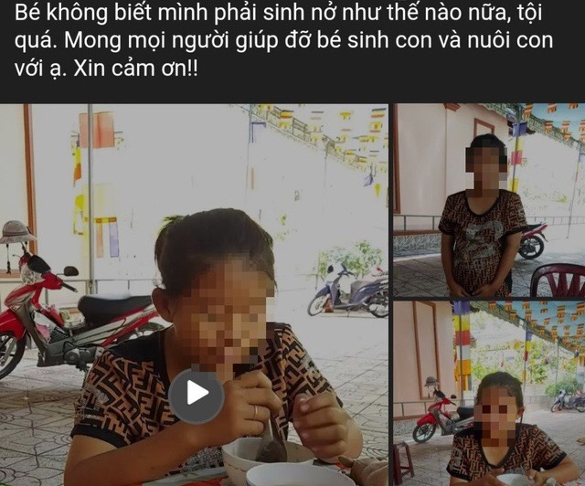  Éo le hoàn cảnh bé gái 14 tuổi mang thai 8 tháng - Ảnh 2.