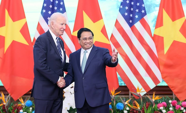 Tổng thống Mỹ Joe Biden kết thúc chuyến thăm Việt Nam - Ảnh 3.