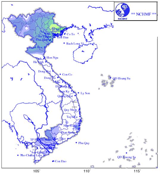 Tin tức thời tiết hôm nay, 12.9.2023: Bắc bộ, Thanh Hóa và Nghệ An mưa to - Ảnh 1.