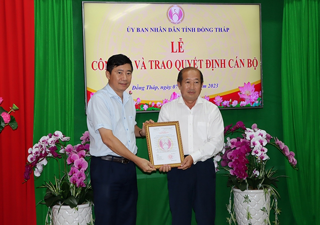 Miễn nhiệm Phó chủ tịch UBND tỉnh Đồng Tháp - Ảnh 1.