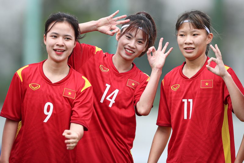 Đội nữ U.17 Việt Nam nắm lợi thế lớn để vào VCK giải châu Á - Ảnh 1.