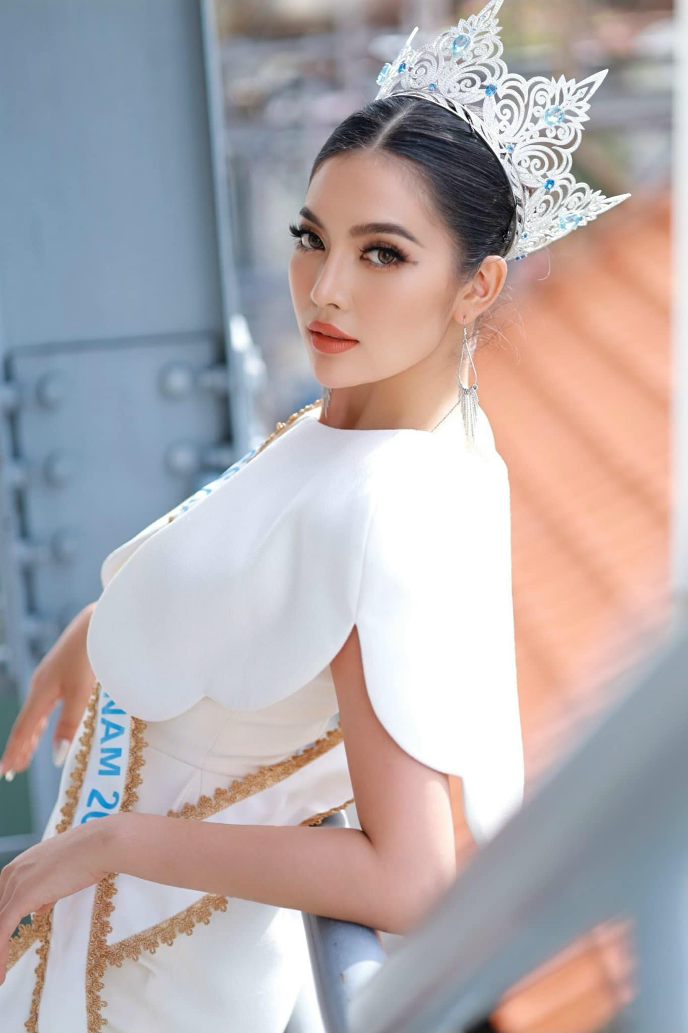 Hoa hậu Đại dương Việt Nam 2023 nói gì trước tin đồn 'đập mặt xây lại'? - Ảnh 1.