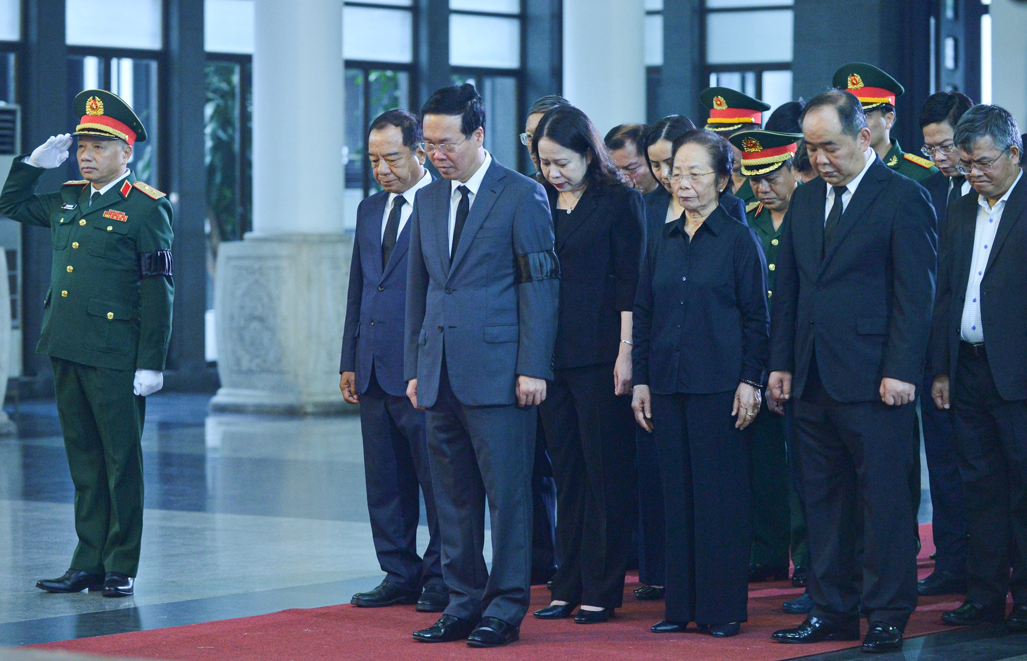 Lễ tang cấp cao Thượng tướng Nguyễn Chí Vịnh - Ảnh 1.