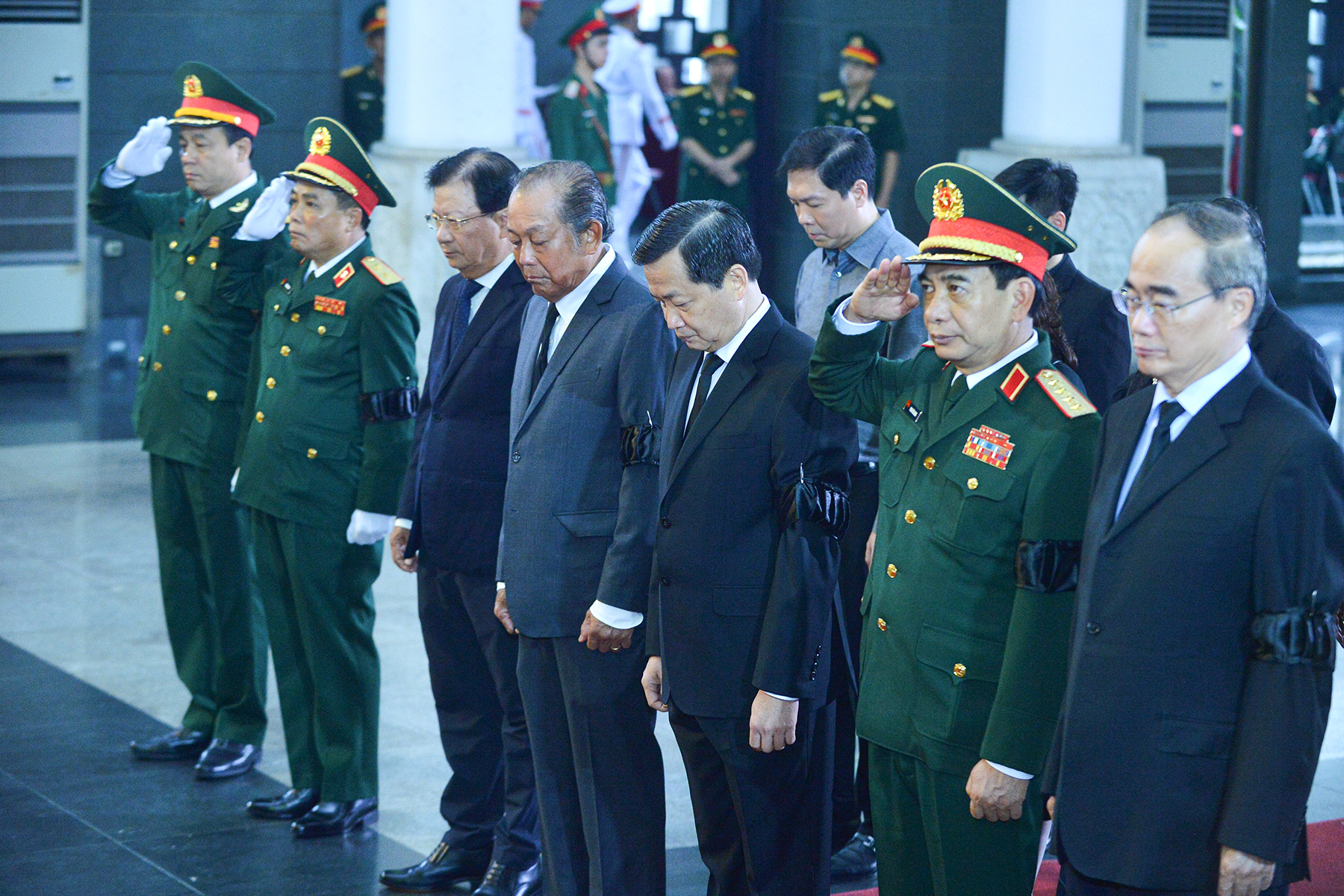 Lễ tang cấp cao Thượng tướng Nguyễn Chí Vịnh - Ảnh 7.