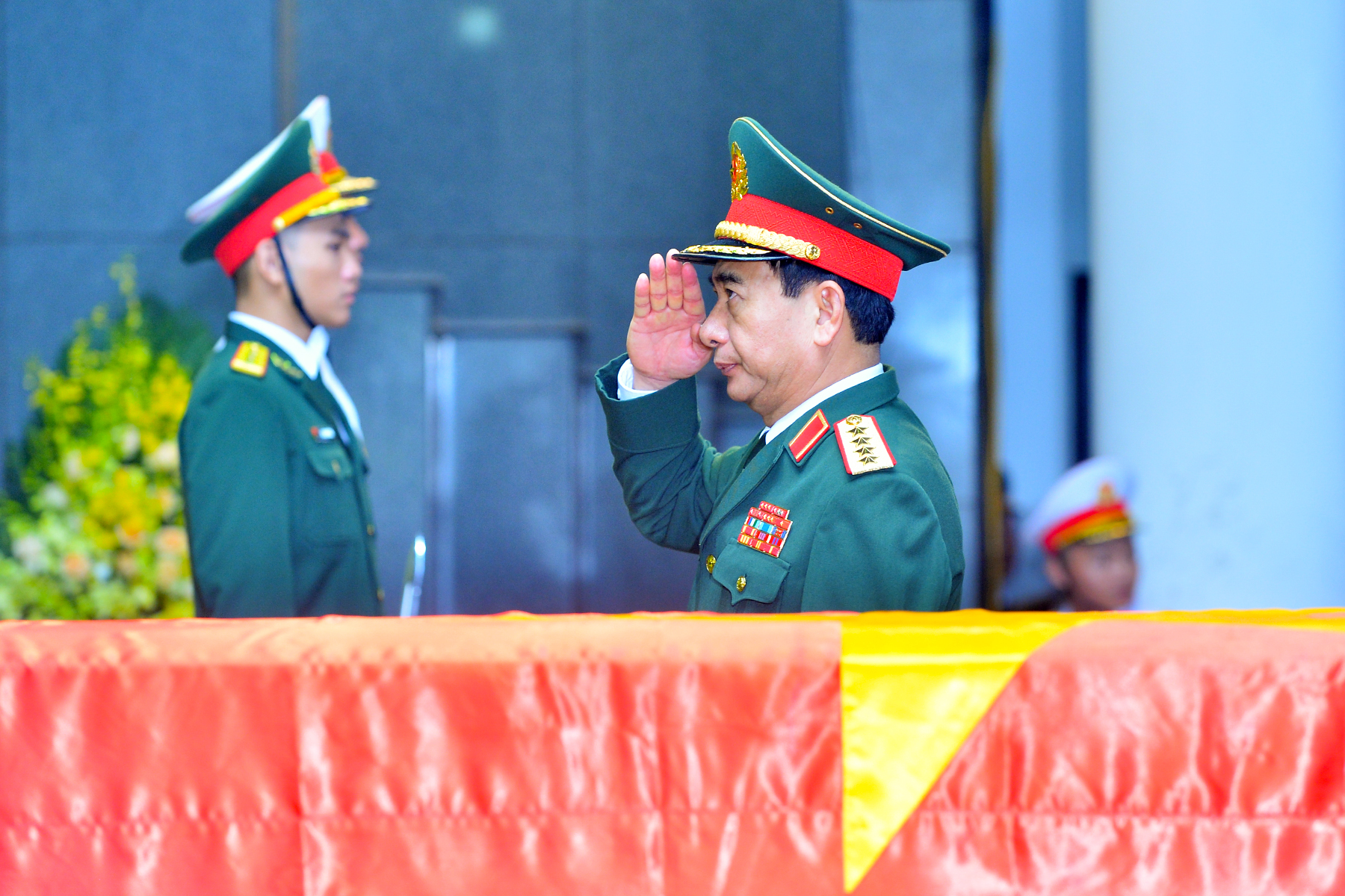 Lễ tang cấp cao Thượng tướng Nguyễn Chí Vịnh - Ảnh 11.
