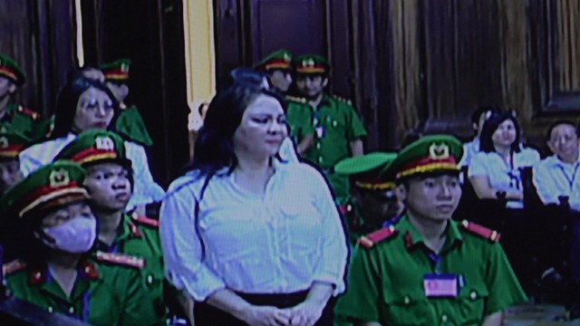Vụ án Nguyễn Phương Hằng: Người hiếu kỳ leo cây công viên xem xét xử - Ảnh 3.