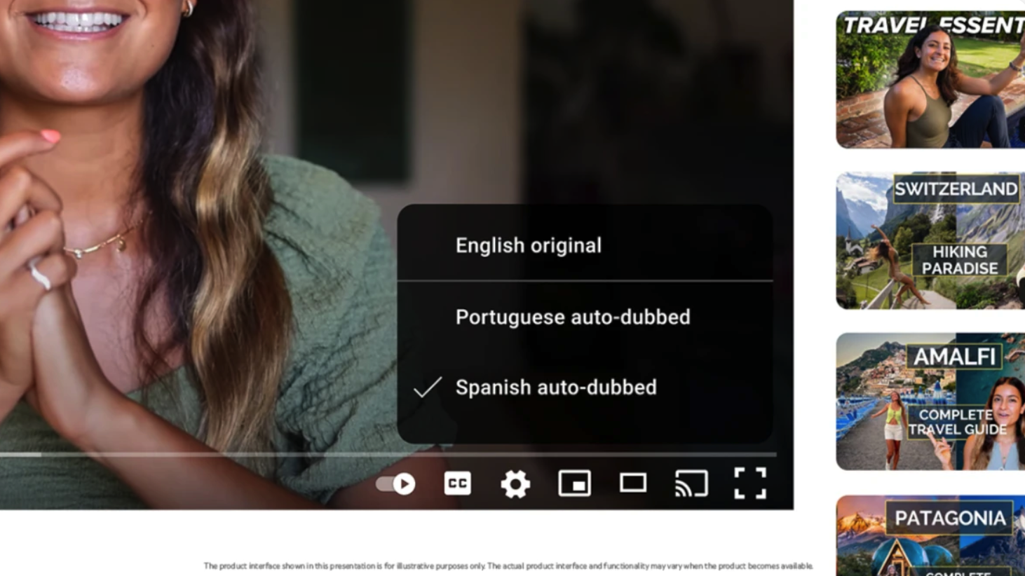 YouTube hỗ trợ nhà sáng tạo lồng tiếng bằng AI