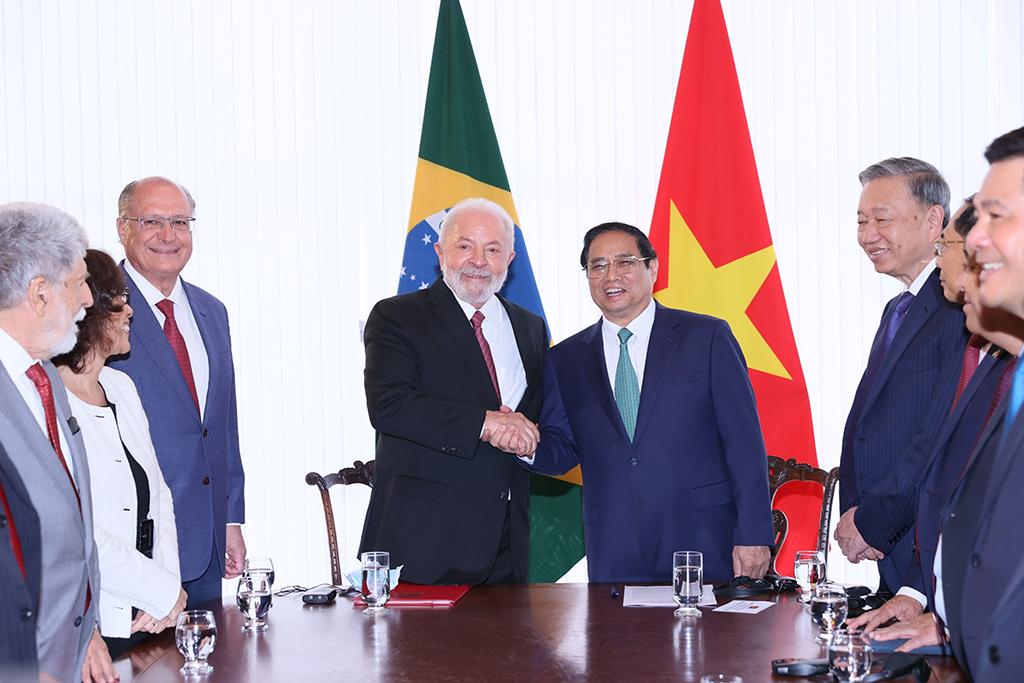 Việt Nam - Brazil hướng tới nâng tầm quan hệ