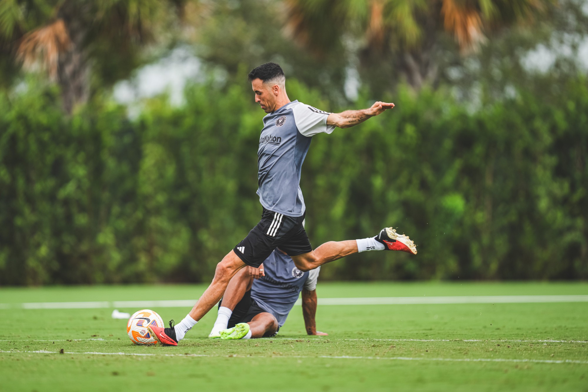 Messi practiced before the America's Cup final - Photo 2.