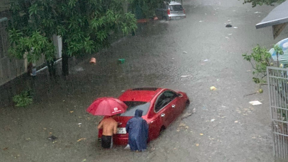 Thanh Hóa: Mưa lớn gây ngập nhiều nơi - Ảnh 6.