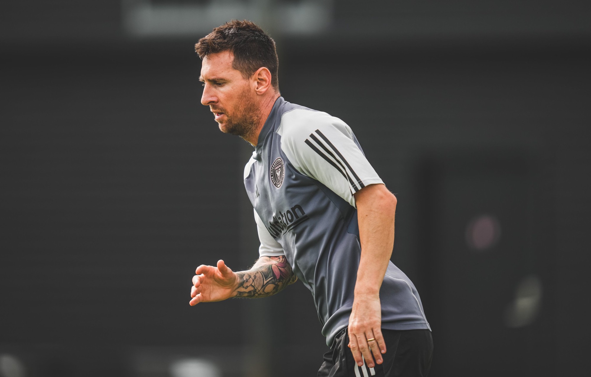 Messi practiced before the America's Cup final - Photo 1.