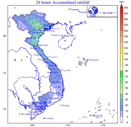 Tin tức thời tiết hôm nay, 28.9.2023: Bắc bộ mưa lớn - Ảnh 1.