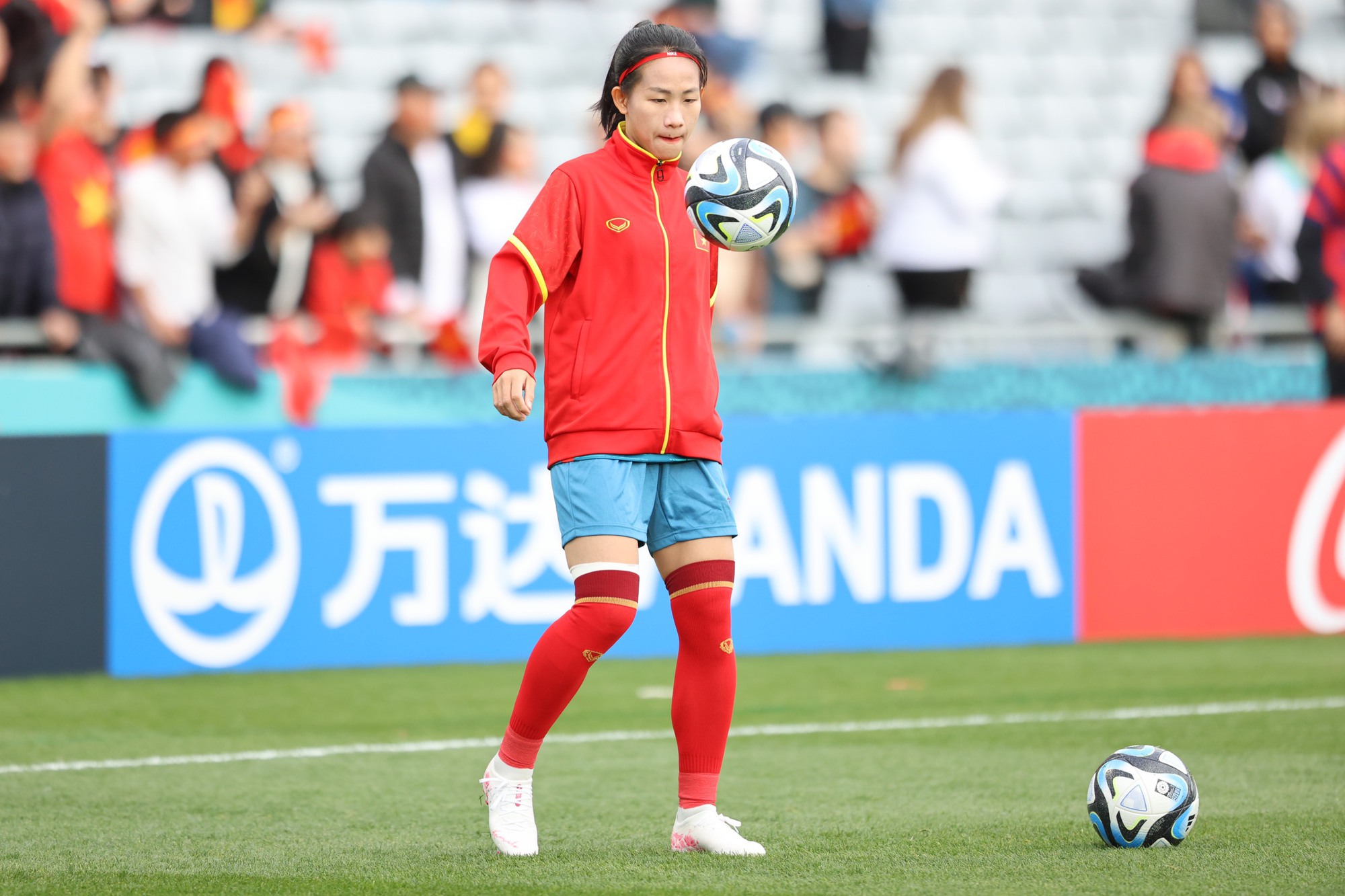 Số 9 của đội tuyển nữ Việt Nam khao khát đốt lưới đội Nhật Bản - Ảnh 1.
