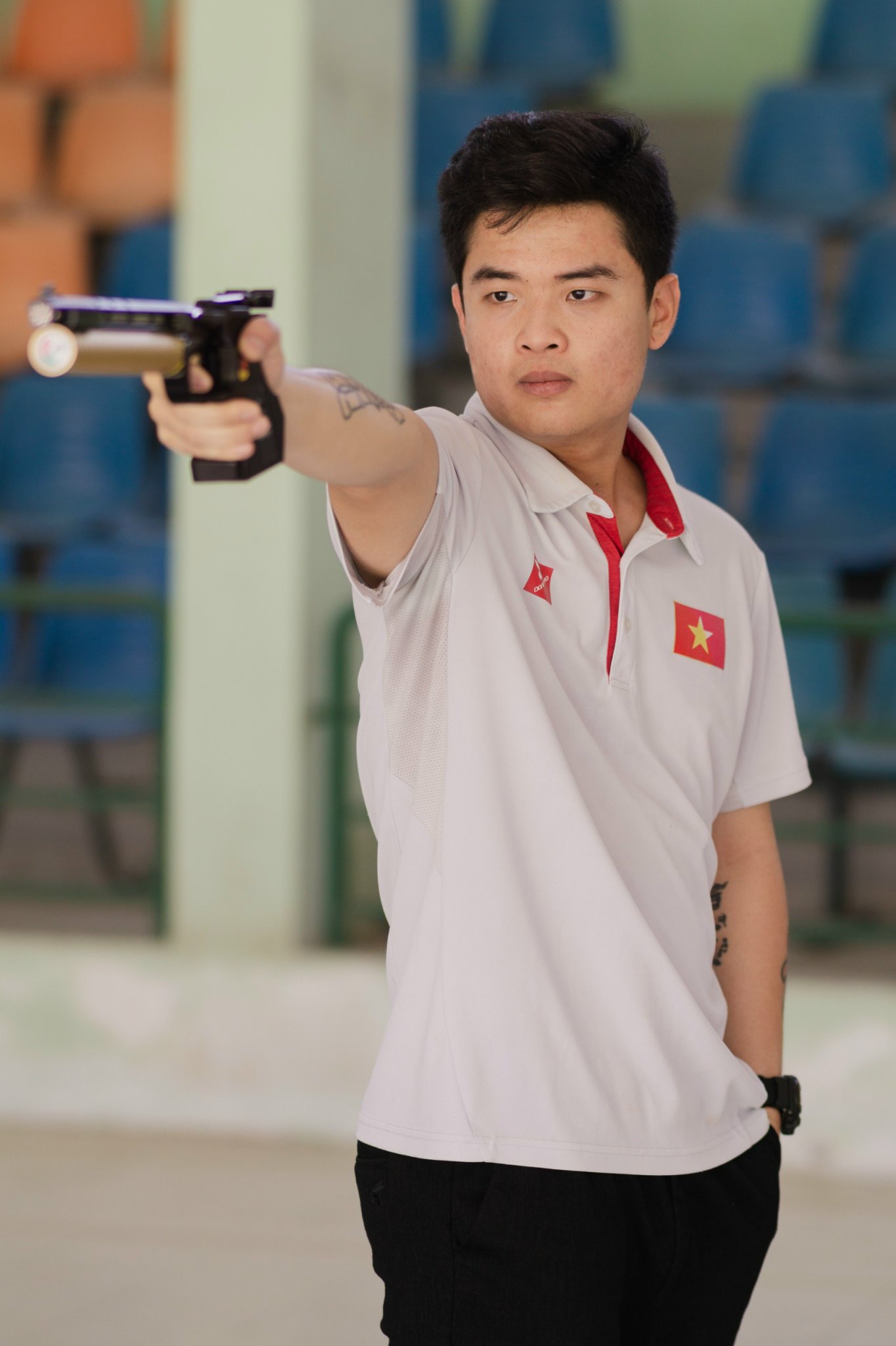 ASIAD 19: Quang Huy và khẩu súng làm thay đổi cuộc đời - Ảnh 6.