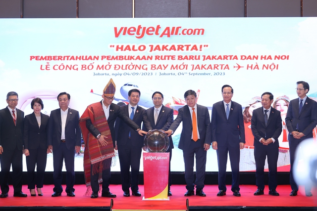 Vietjet công bố đường bay thẳng đầu tiên nối Hà Nội - Jakarta - Ảnh 1.