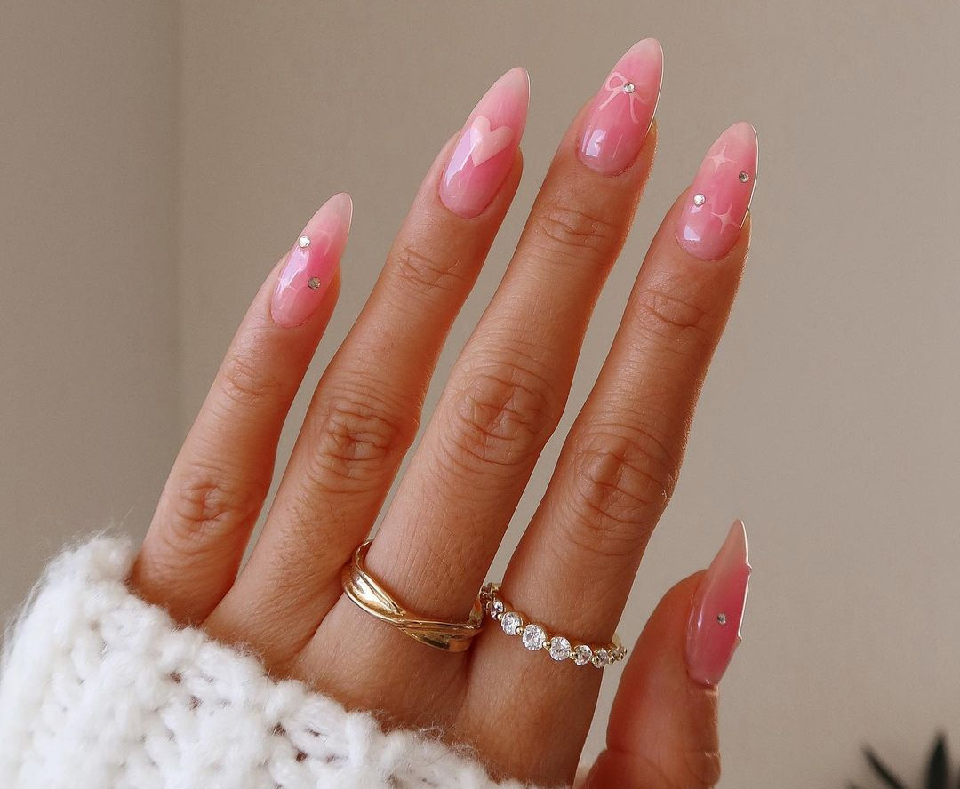 60+ Mẫu Nail Màu Hồng Thạch Nhẹ Nhàng, Nữ Tính, Trendy | TIKI