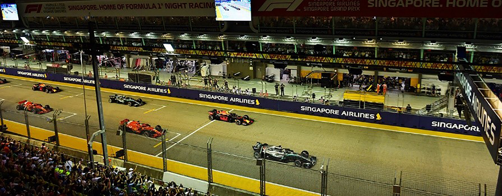 Ada beberapa lintasan di kalender balap Formula 1 yang dapat menawarkan pengalaman seperti lintasan di Singapura (Foto: formula1.com) Hiếm có đường đua nào trong lịch của giải đua xe công thức 1 có thể đem đến trải nghiệm như đường đua ở Singapore (Ảnh: formula1.com)