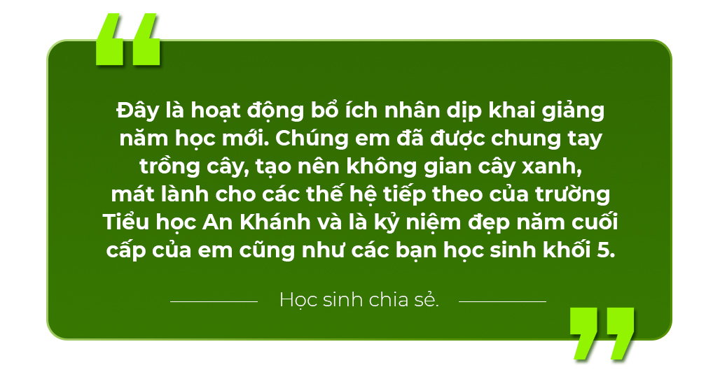 “Toyota chung tay xanh hóa học đường” đến với học sinh tỉnh Bến Tre - Ảnh 4.