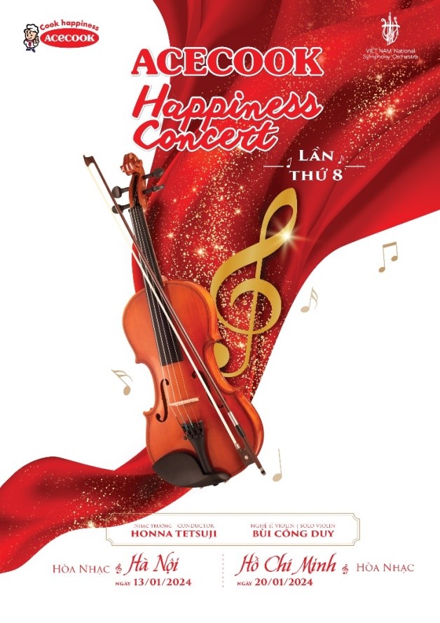 Acecook Việt Nam tổ chức hòa nhạc giao hưởng chủ đề 'Thanh âm hạnh phúc'- Ảnh 1.