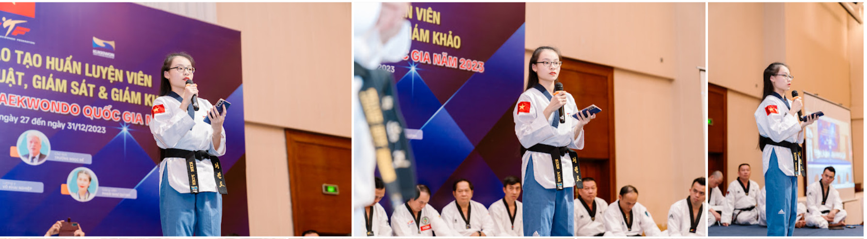 Cô gái vàng của taekwondo: Thể thao giỏi, học tập tài năng- Ảnh 4.