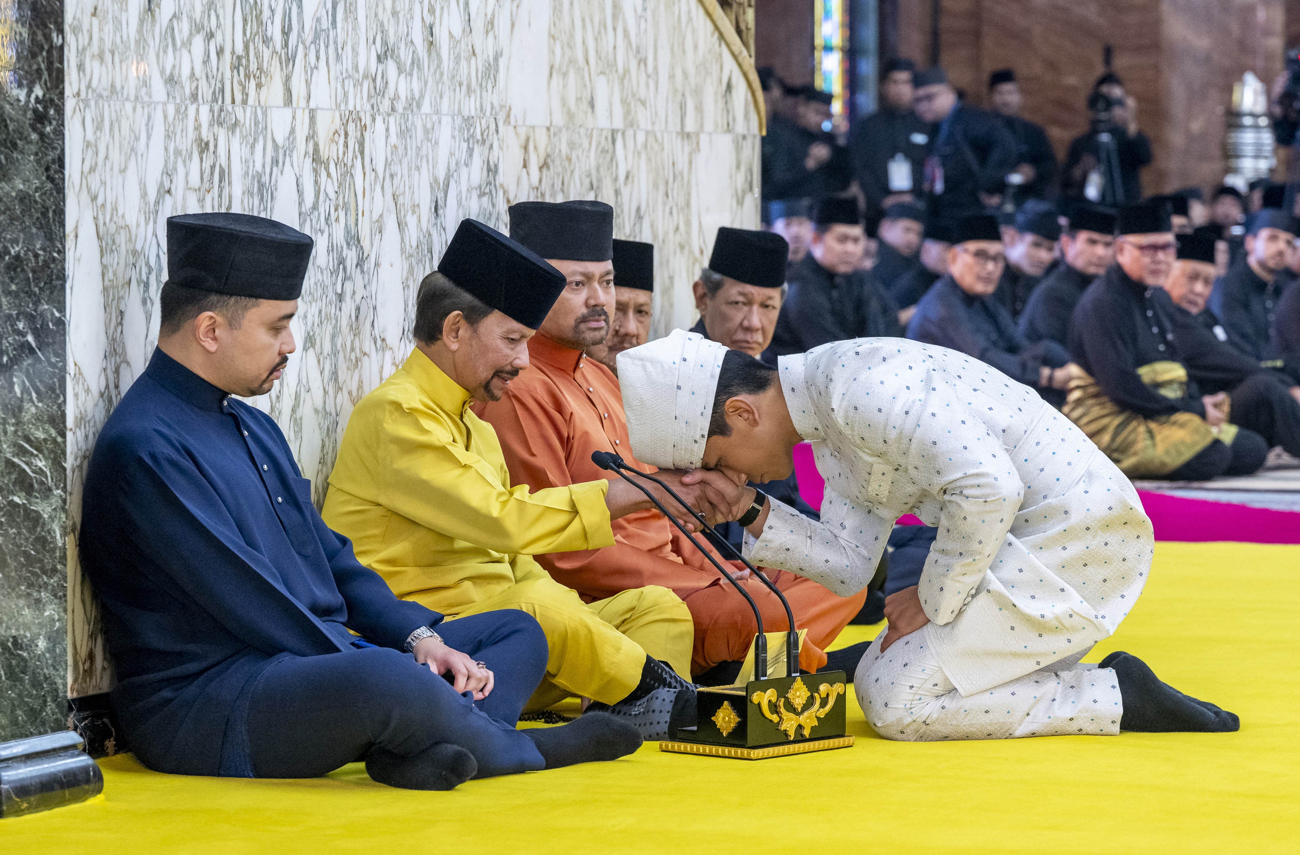 Chiêm ngưỡng lễ cưới lộng lẫy của hoàng tử Brunei- Ảnh 5.