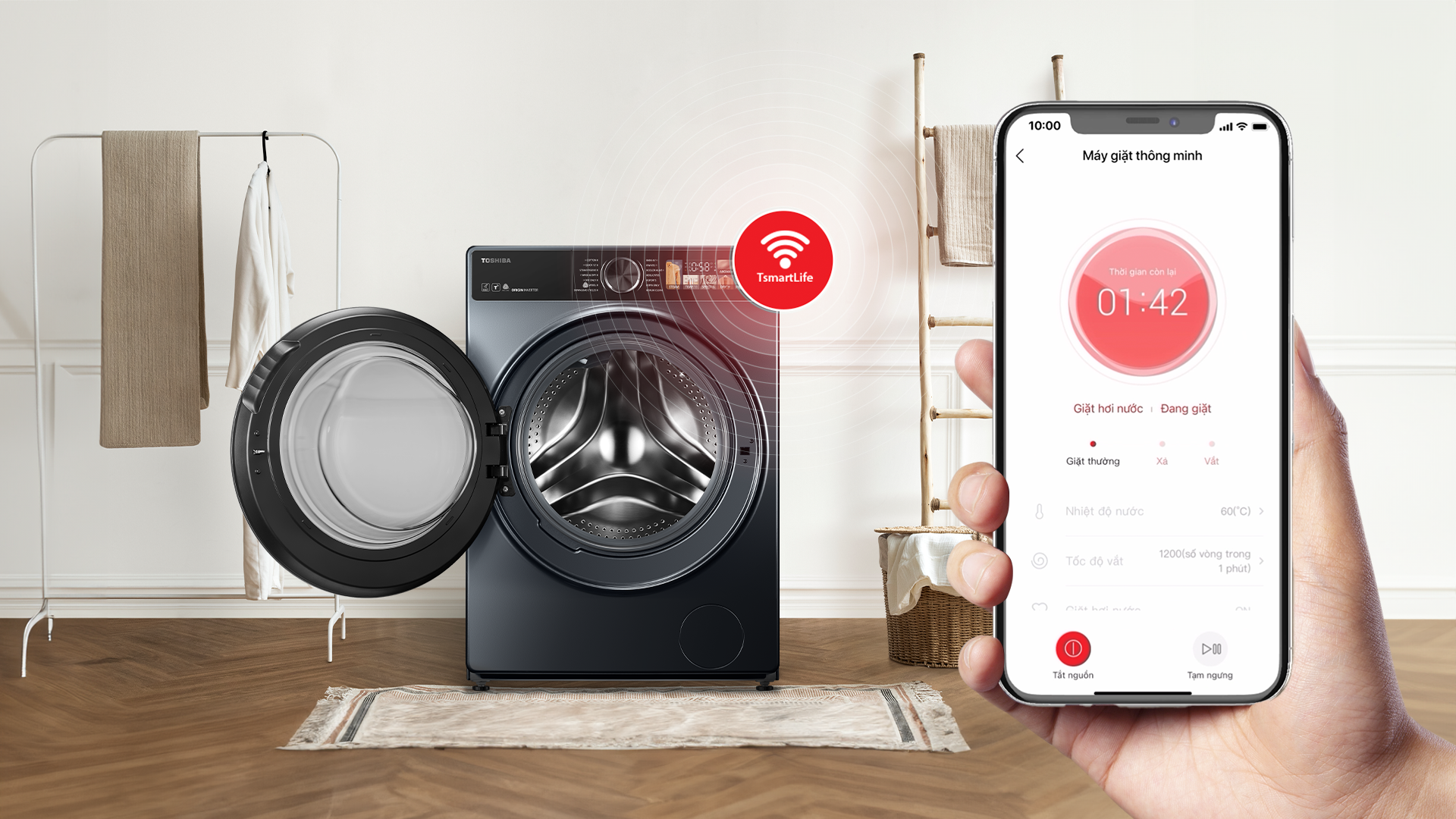Công nghệ độc đáo, nâng chuẩn thơm sạch cho quần áo trên máy giặt thông minh Toshiba- Ảnh 7.