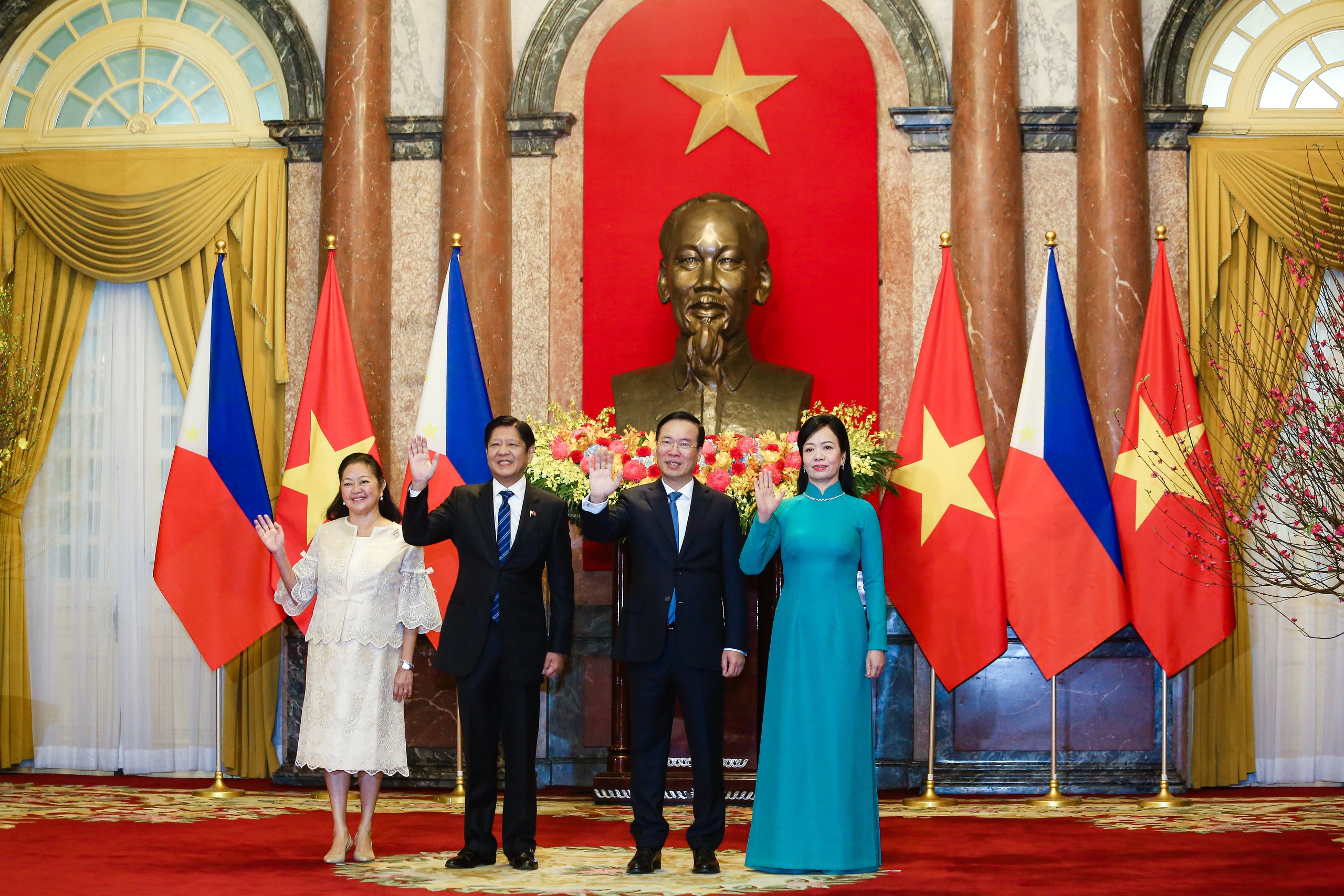 Lễ đón chính thức Tổng thống Philippines thăm cấp nhà nước đến Việt Nam- Ảnh 5.