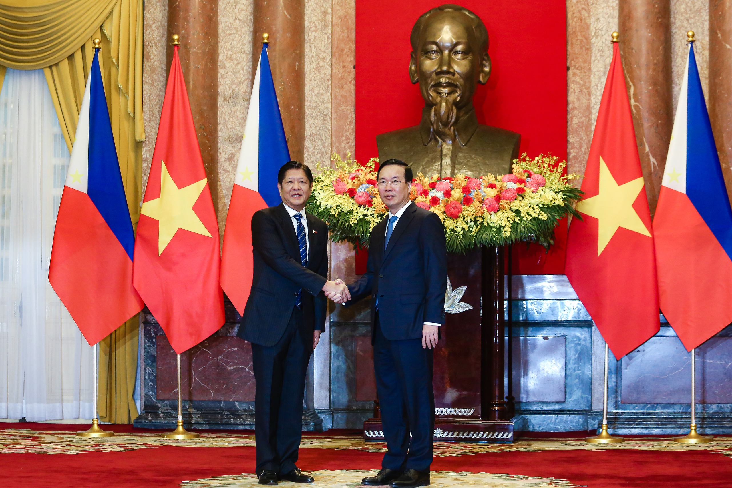 Lễ đón chính thức Tổng thống Philippines thăm cấp nhà nước đến Việt Nam- Ảnh 6.