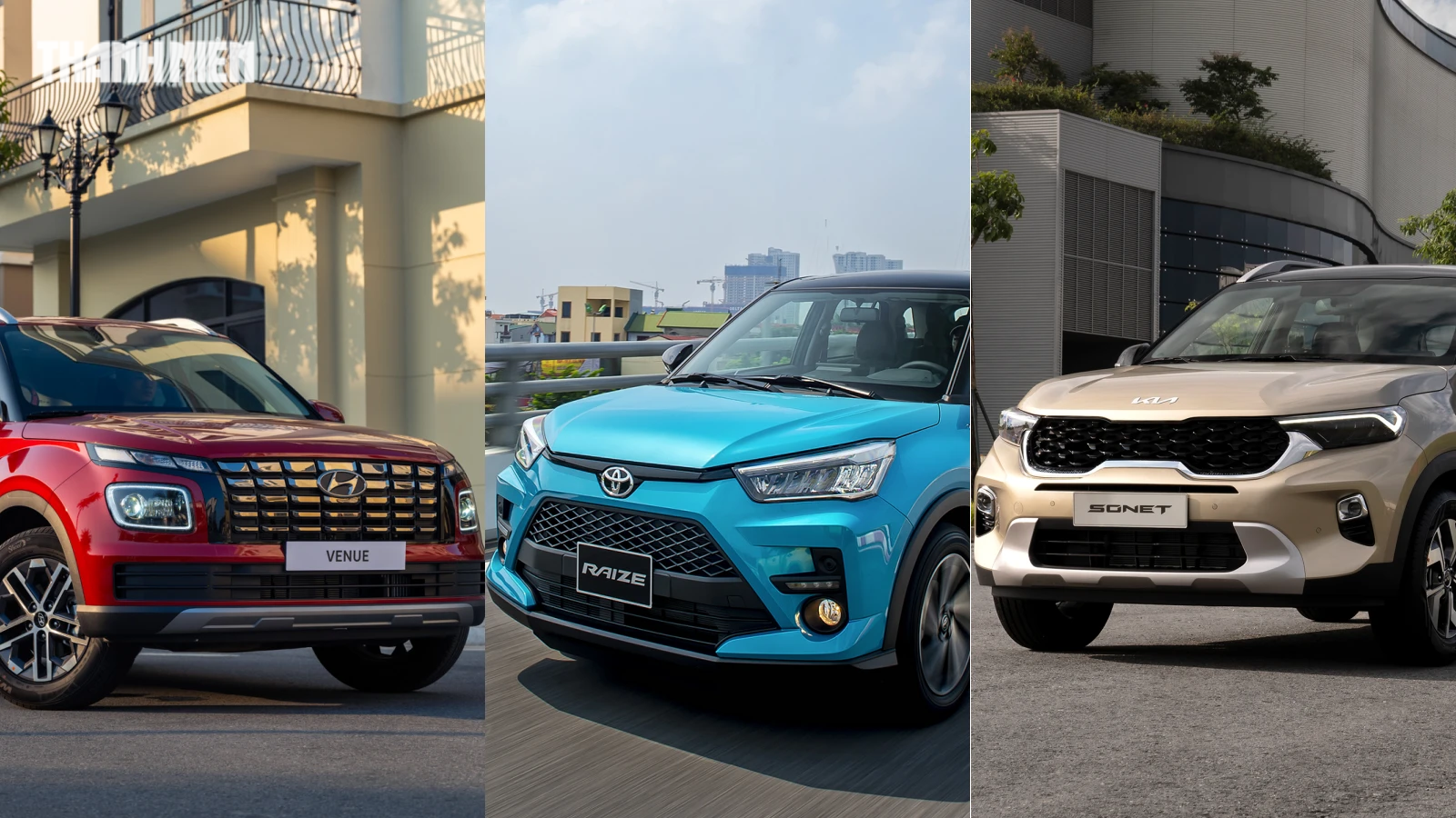 Ô tô gầm cao cỡ nhỏ, dưới 600 triệu: Chọn Kia Sonet, Toyota Raize hay Hyundai Venue?- Ảnh 1.