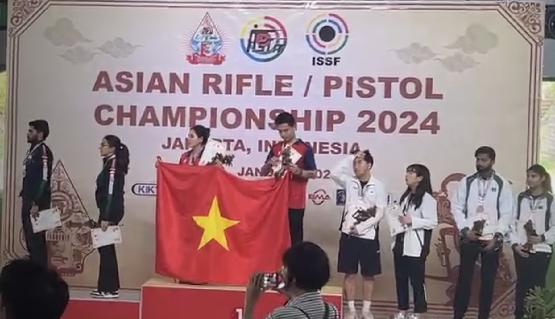 Phạm Quang Huy và Trịnh Thu Vinh giành HCV châu Á sau trận chung kết nghẹt thở- Ảnh 9.