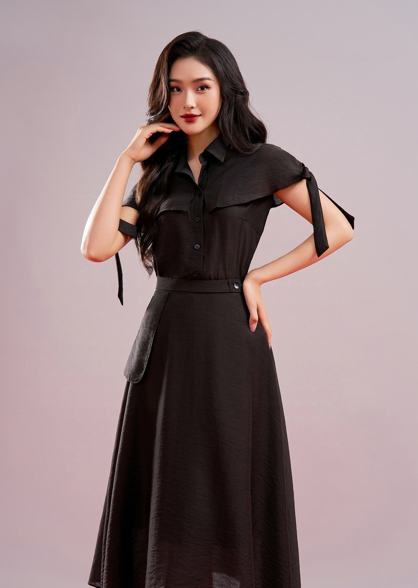 Verander in een lieve muze met een overhemdjurk - Foto 9. Hóa thân thành nàng thơ dịu dàng với váy sơ mi- Ảnh 9.