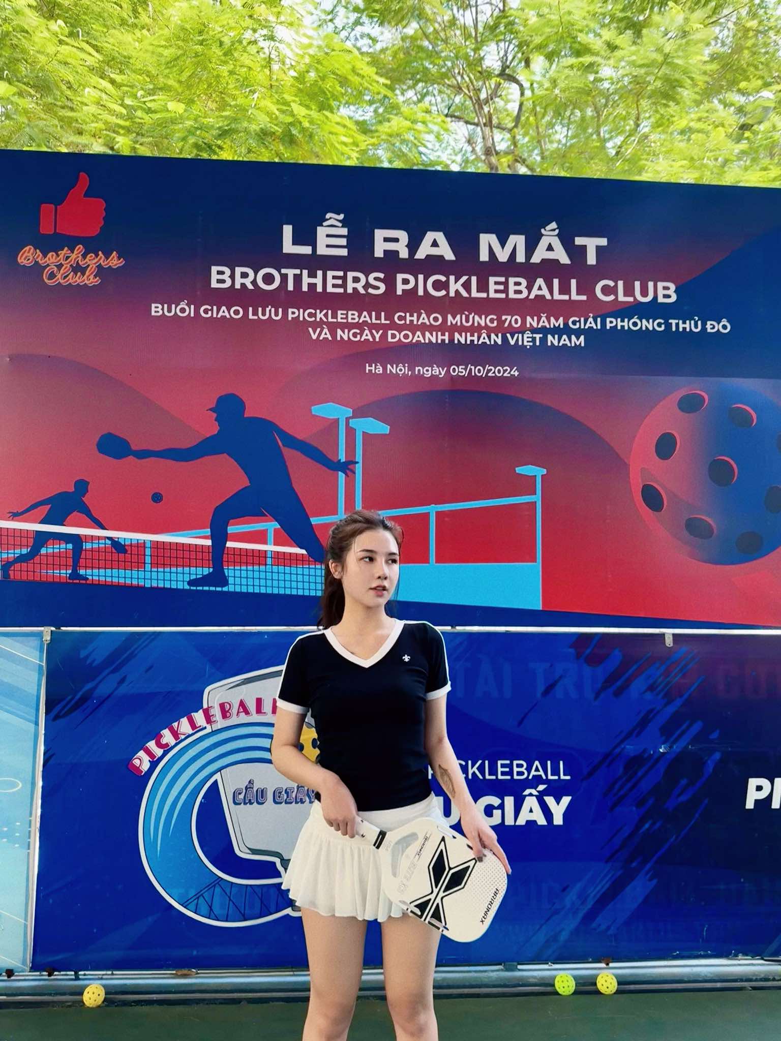 Cô gái bị tung ảnh 'mặc thiếu vải' chơi pickleball lên tiếng: Tôi nhờ pháp luật xử lý- Ảnh 3.