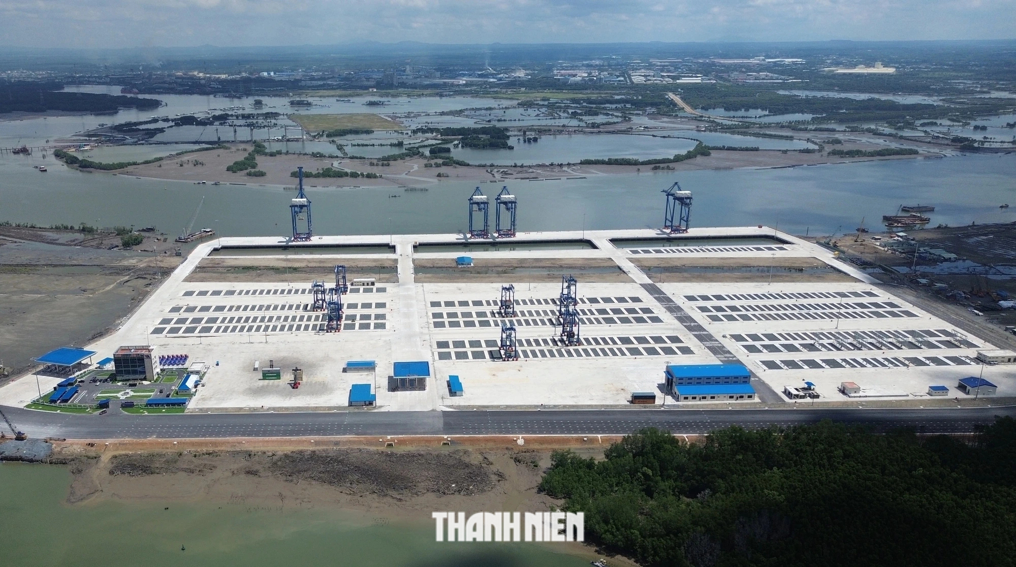 Phước An, cảng biển lớn nhất Đồng Nai chuẩn bị đón chuyến hàng đầu tiên- Ảnh 1. Phước An, cảng biển lớn nhất Đồng Nai chuẩn bị đón chuyến hàng đầu tiên- Ảnh 1.