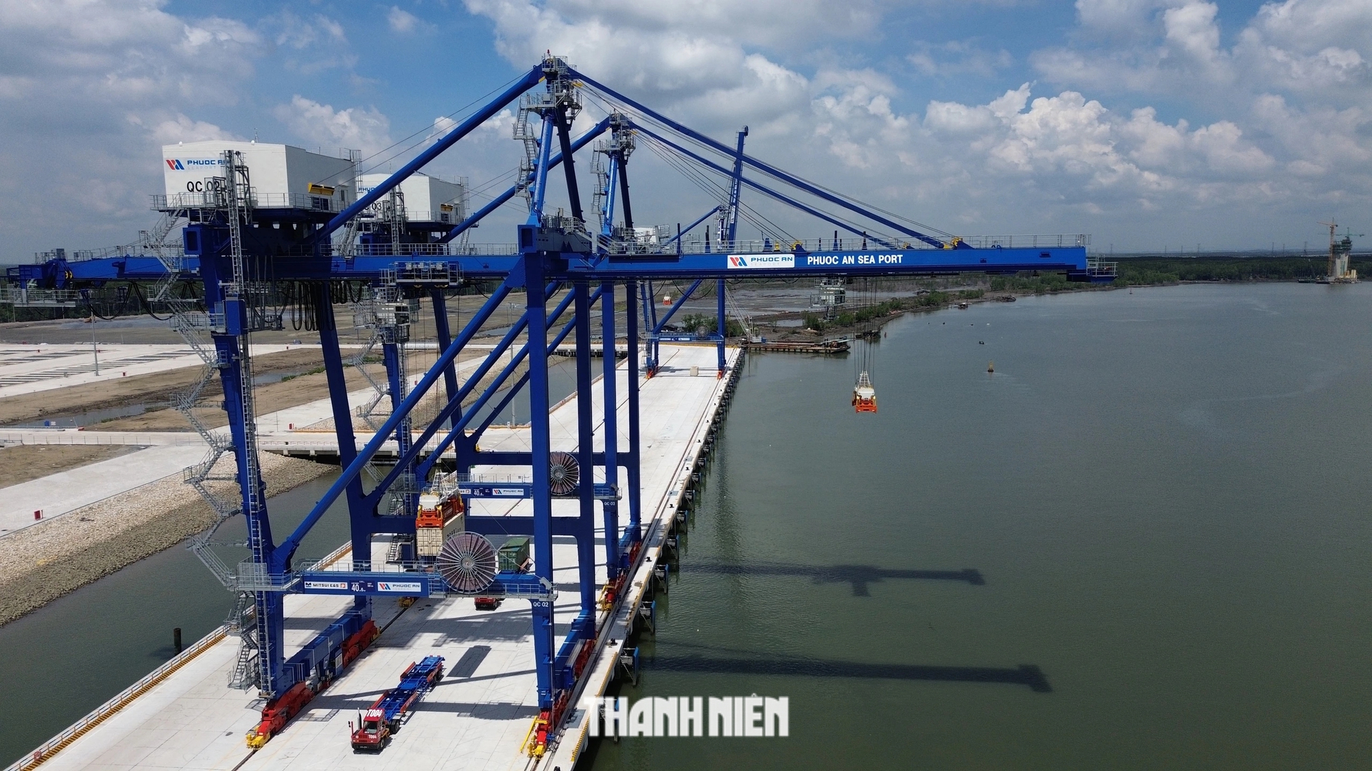 Phước An, cảng biển lớn nhất Đồng Nai chuẩn bị đón chuyến hàng đầu tiên- Ảnh 8. Phước An, cảng biển lớn nhất Đồng Nai chuẩn bị đón chuyến hàng đầu tiên- Ảnh 8.