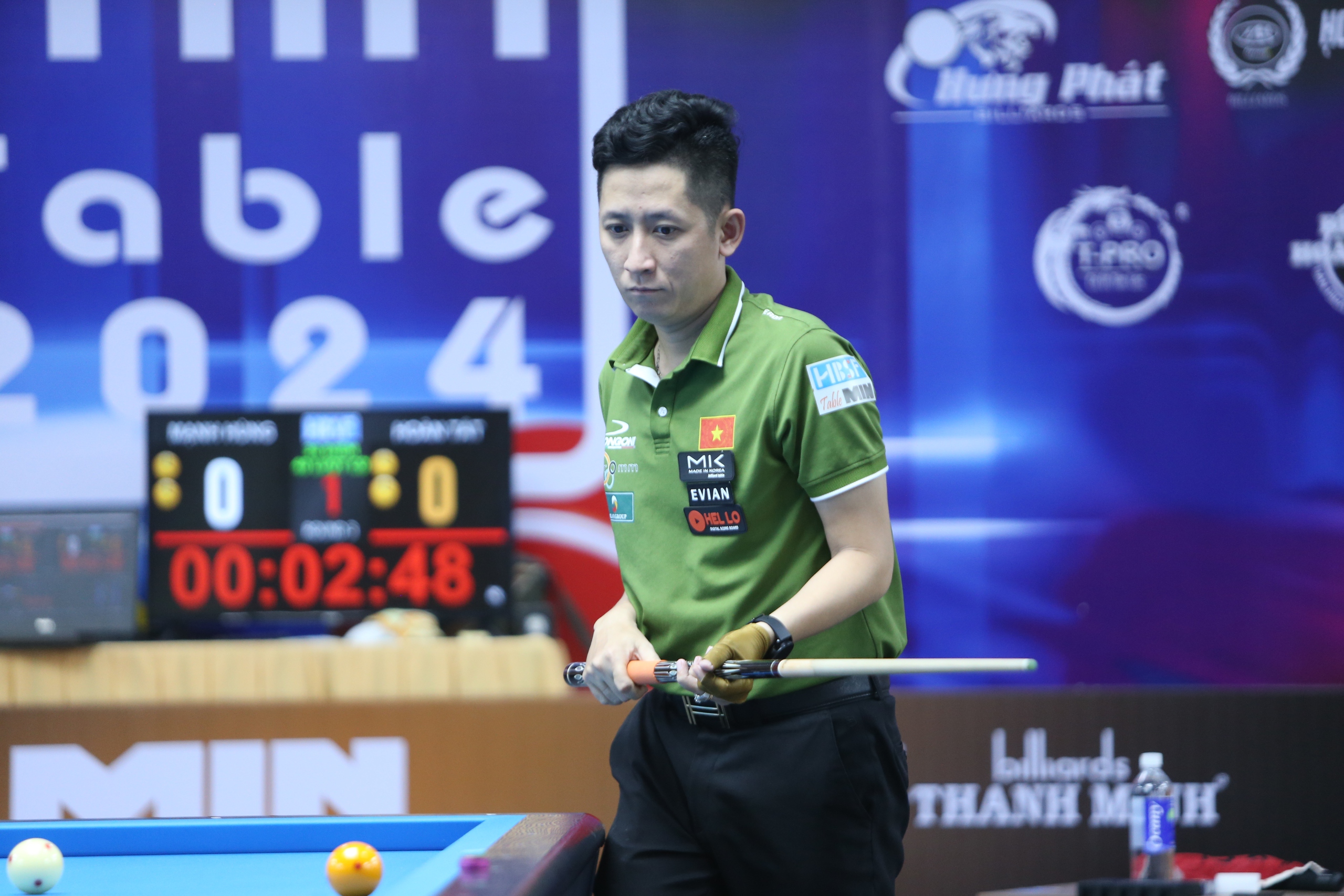 World Cup billiards: Nước rút bùng nổ, Hoàn Tất 'mở hàng' chiến thắng cho Việt Nam- Ảnh 1.