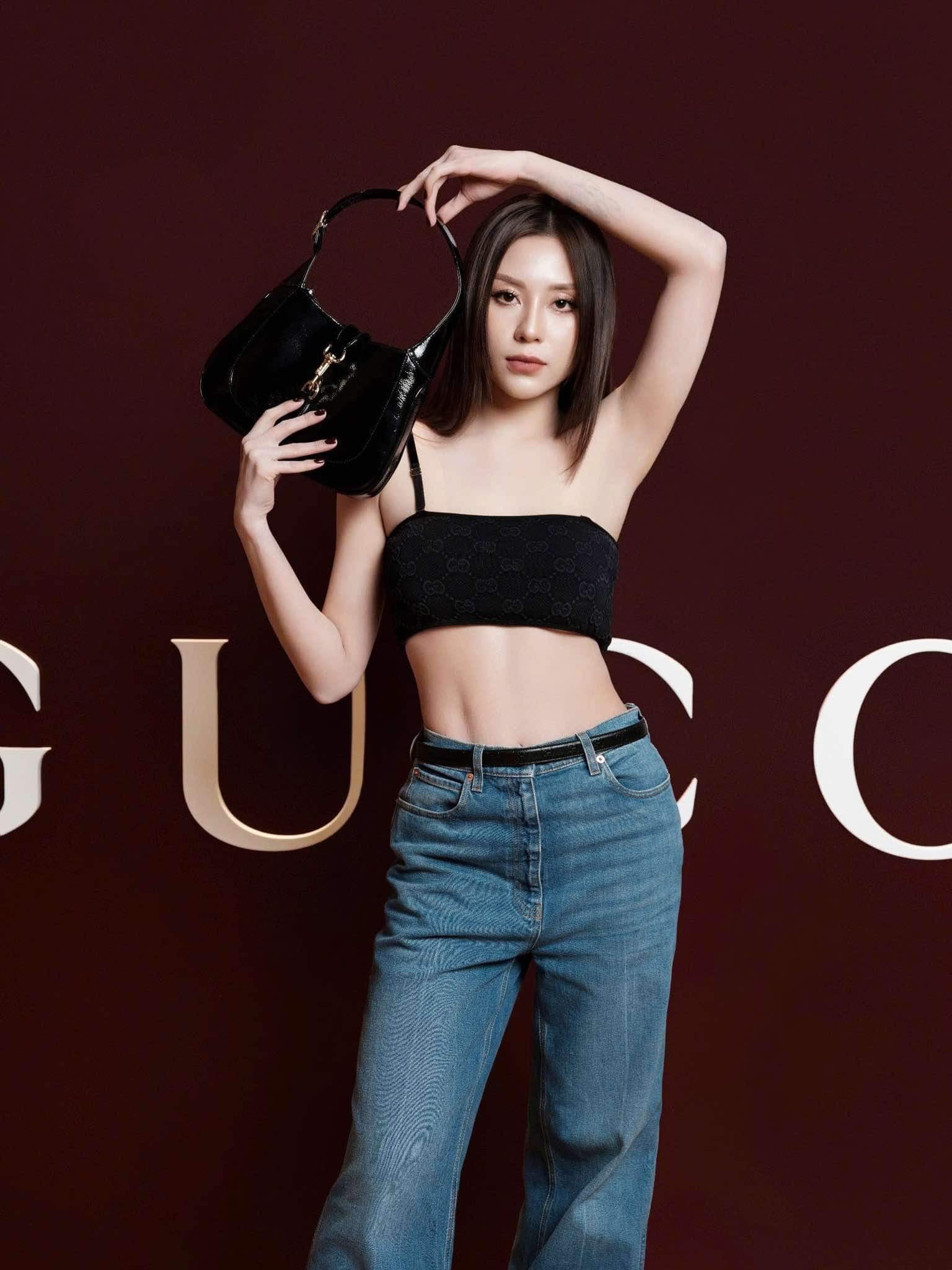 Miss To Diep Ha ເຂົ້າຮ່ວມກິດຈະກຳໃໝ່ຂອງ Gucci - ຮູບ 3. Hoa hậu Tô Diệp Hà tham gia sự kiện mới của Gucci- Ảnh 3.