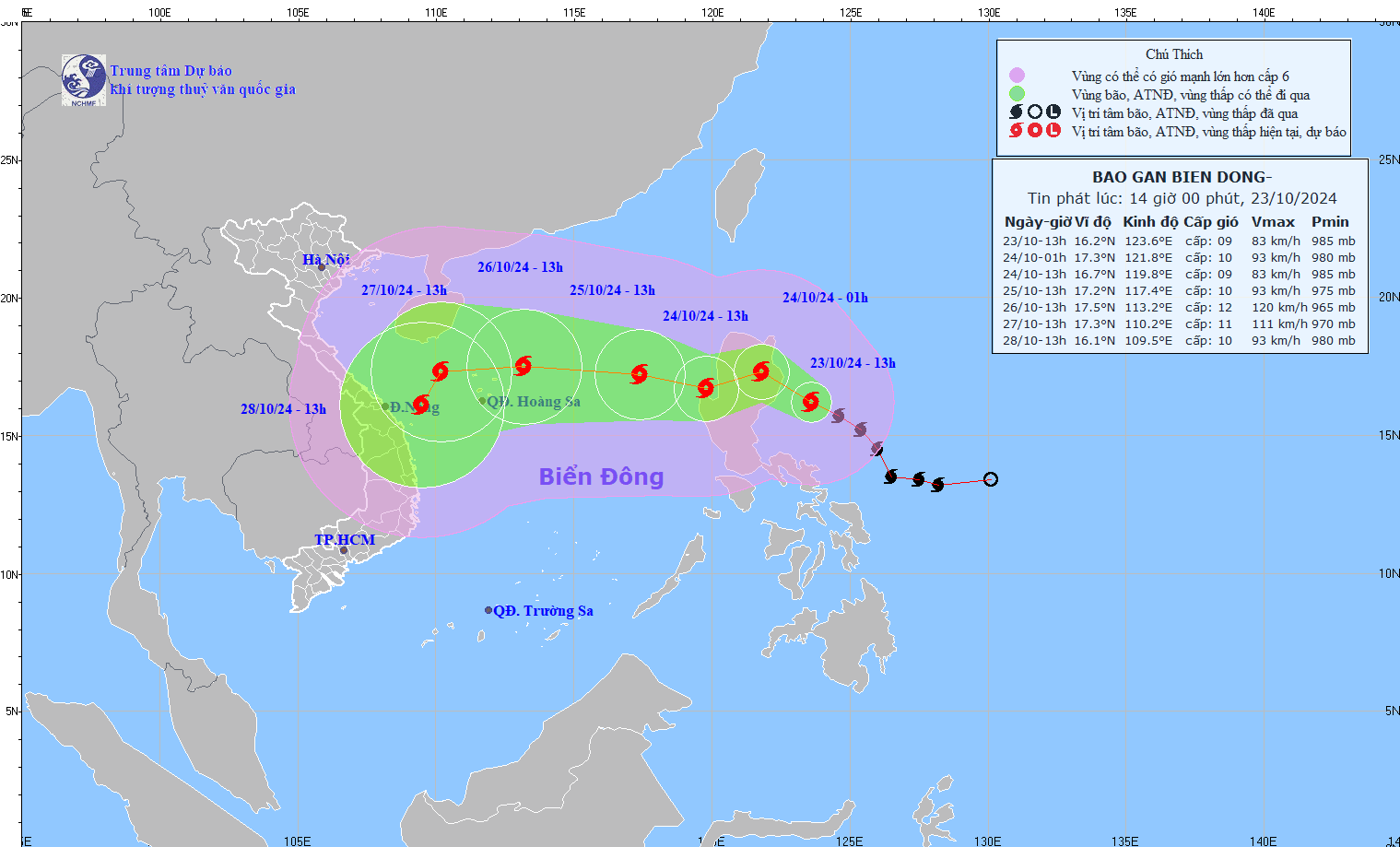 Xem nhanh 20h ngày 23.10: Bão Trà Mi đang di chuyển nhanh  | CSGT vào trường kiểm tra xe học sinh- Ảnh 1.