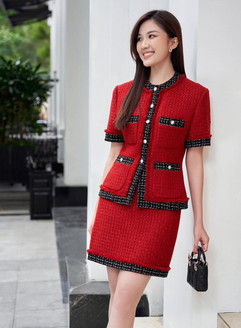 Autumn office sublimation with tweed, blazer and stylized suit - Photo 1. Công sở mùa thu thăng hoa cùng tweed, blazer và suit cách điệu- Ảnh 1.
