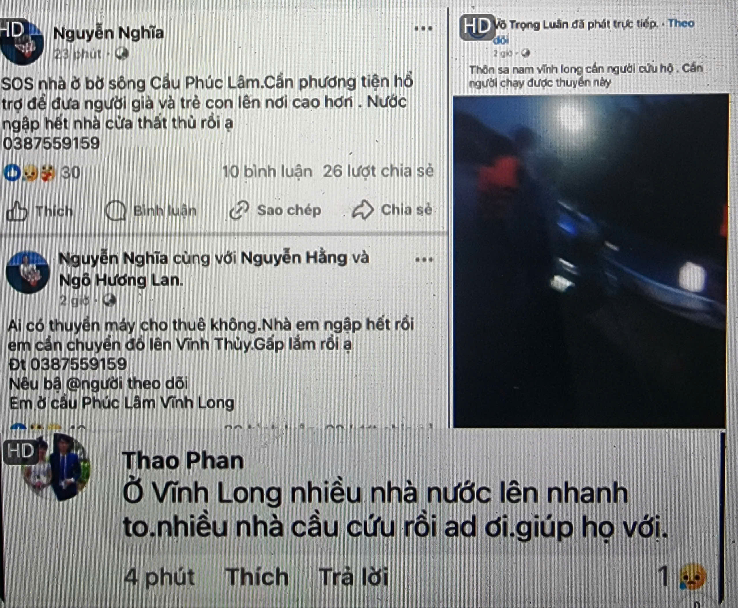 Đêm trắng với người dân vùng lũ Quảng Bình, Quảng Trị, nhiều tiếng 'kêu cứu' trong đêm- Ảnh 9.