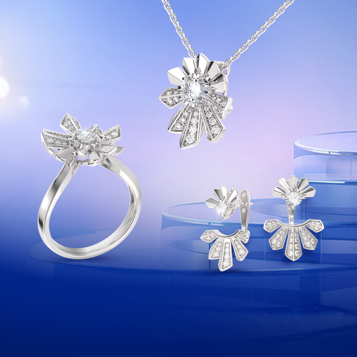 Diamantkette – das perfekte Stück für die Winter-Outfit-Formel – Foto 3. Dây cổ kim cương - mảnh ghép hoàn hảo cho công thức phối đồ mùa đông- Ảnh 3.