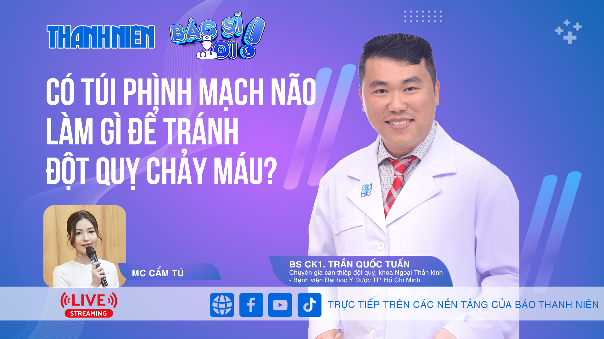 Phát hiện túi phình mạch máu não: Làm gì để tránh xuất huyết não?- Ảnh 1.