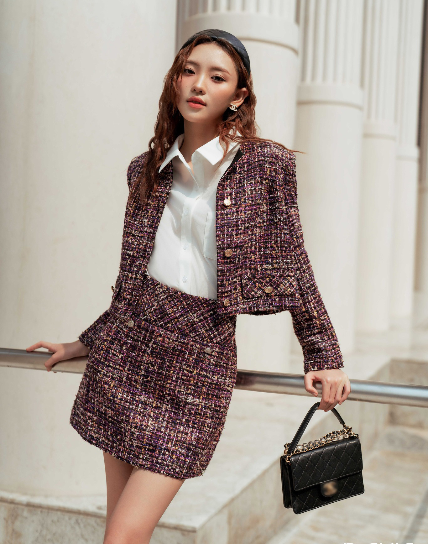 Đây là lý do khiến áo tweed trở thành món đồ mặc kiểu gì cũng đẹp- Ảnh 4. Đây là lý do khiến áo tweed trở thành món đồ mặc kiểu gì cũng đẹp- Ảnh 4.