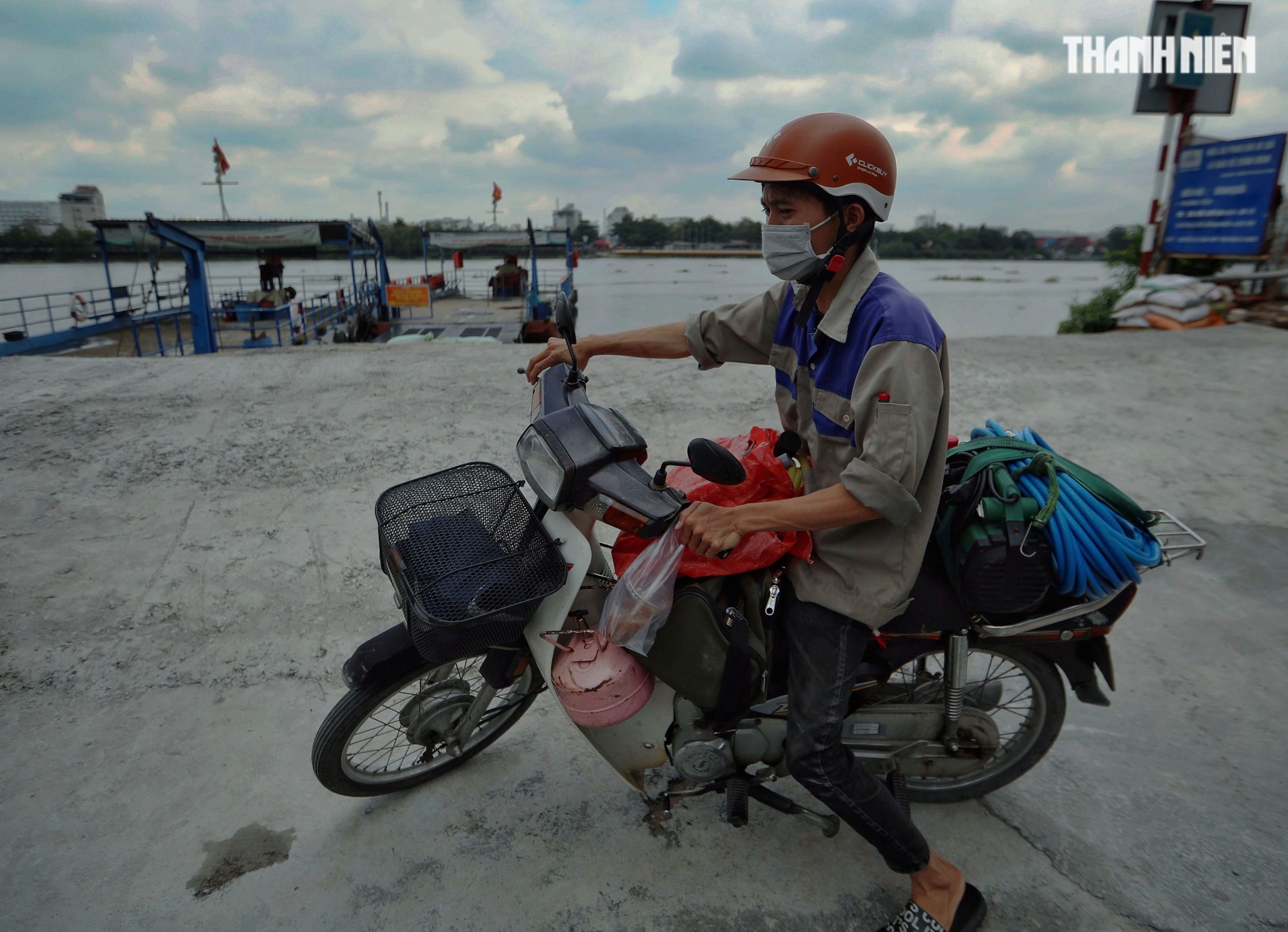 Phà Bình Quới ngưng hoạt động, người dân phải đi đường vòng hơn 10km- Ảnh 7.