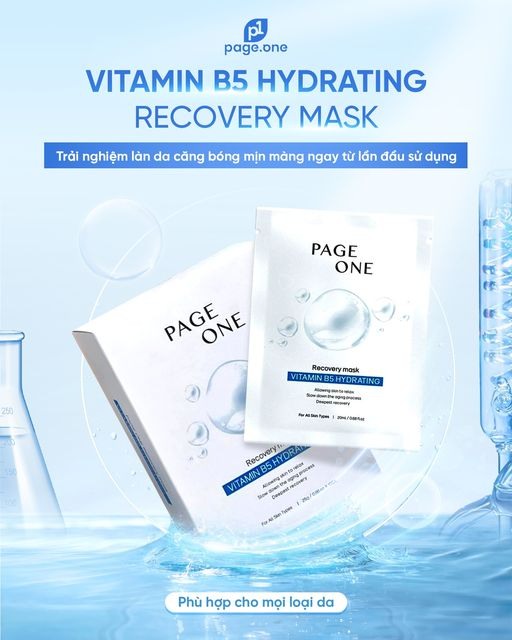 Review mặt nạ PageOne Vitamin B5 Hydrating Recovery Mask có cấp ẩm, làm dịu da tức thì?- Ảnh 6.