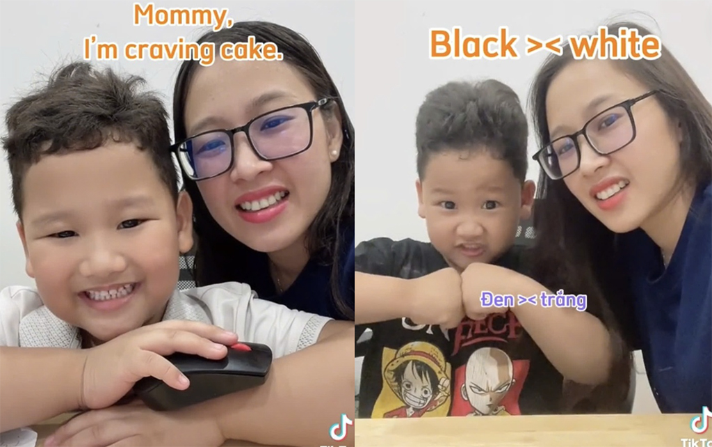 Bé trai 6 tuổi và phản xạ nói tiếng Anh 'như gió'- Ảnh 1. Bé trai 6 tuổi và phản xạ nói tiếng Anh 'như gió'- Ảnh 1.